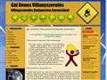http://villany-szereles.eu ismertető oldala